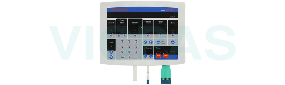 Medrad Mark V ProVis Injection System Controller Membrane Keypad Replacement Medrad Mark V ProVis Injection System Controller Membrane Keypad Replacement