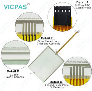 CP7002-0001-0010 Touch Membrane Replacement