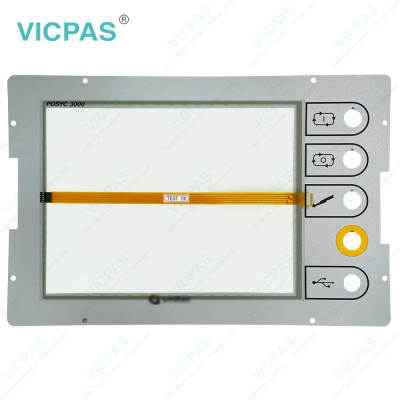 smitec POSYC 3000 Posyc 3102 KZ010199 HMI Panel Glass Front Overlay
