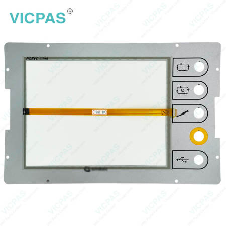 smitec POSYC 3000 Posyc 3102 KZ010199 HMI Panel Glass Front Overlay