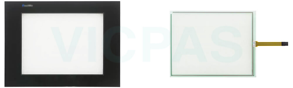 THA65-MT Front Overlay HMI Panel Glass Repair Replacement