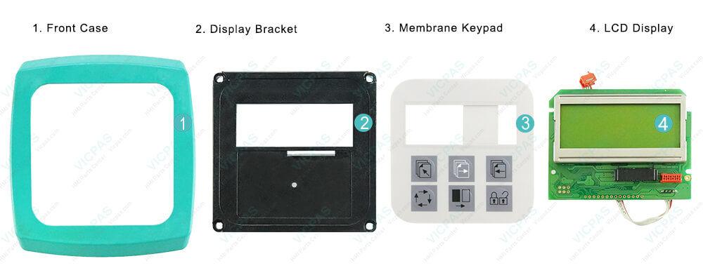 Siemens SITRANS FM MAG 5000 Series 7ME6910-1AA10-1AA0 Outer Covering, Display Bracket, Operator Keyboard, LCD Display Panel Replacement