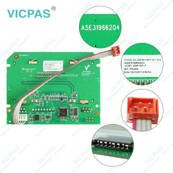 A5E31966204 COG-VLGEM1491-01 R4 LCD Display Panel Repair