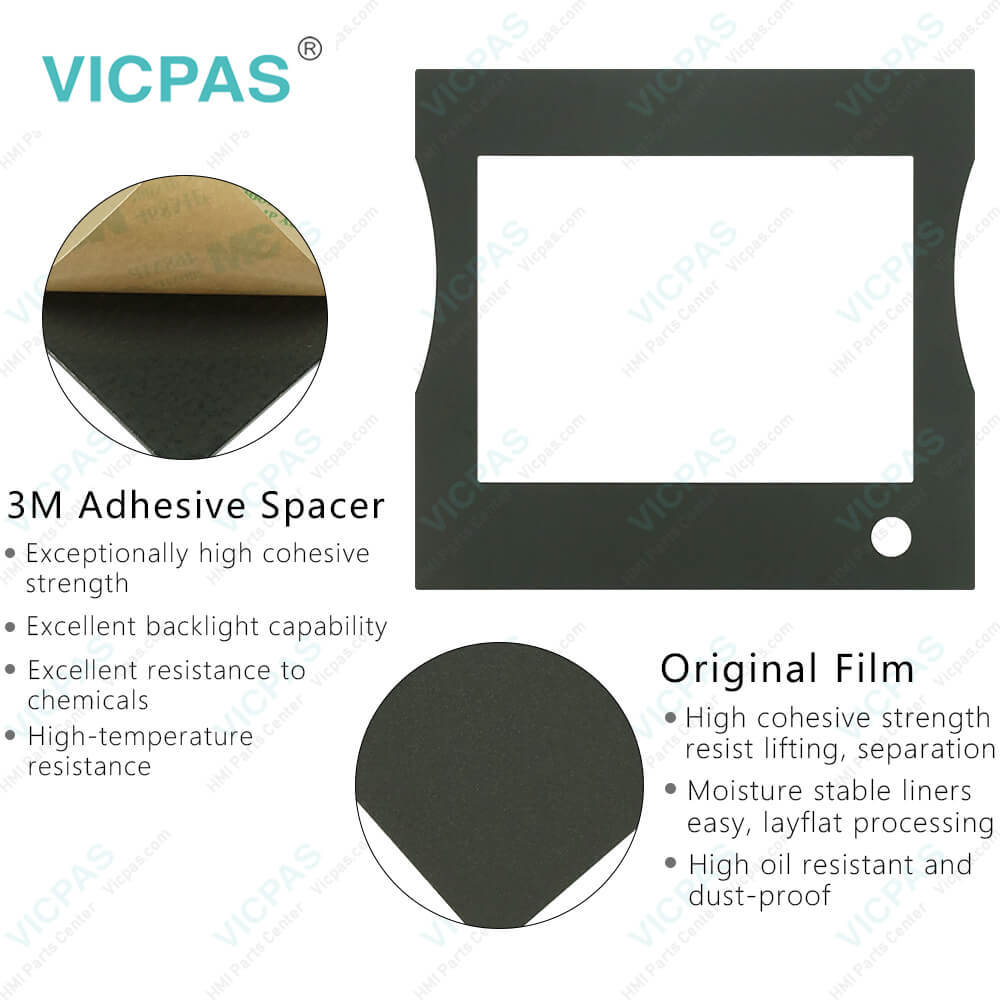 CP7202-0000-0040 CP7202-0001-0040 CP7202-0020-0040 CP7202-0021-0040 Front Overlay Touch Membrane