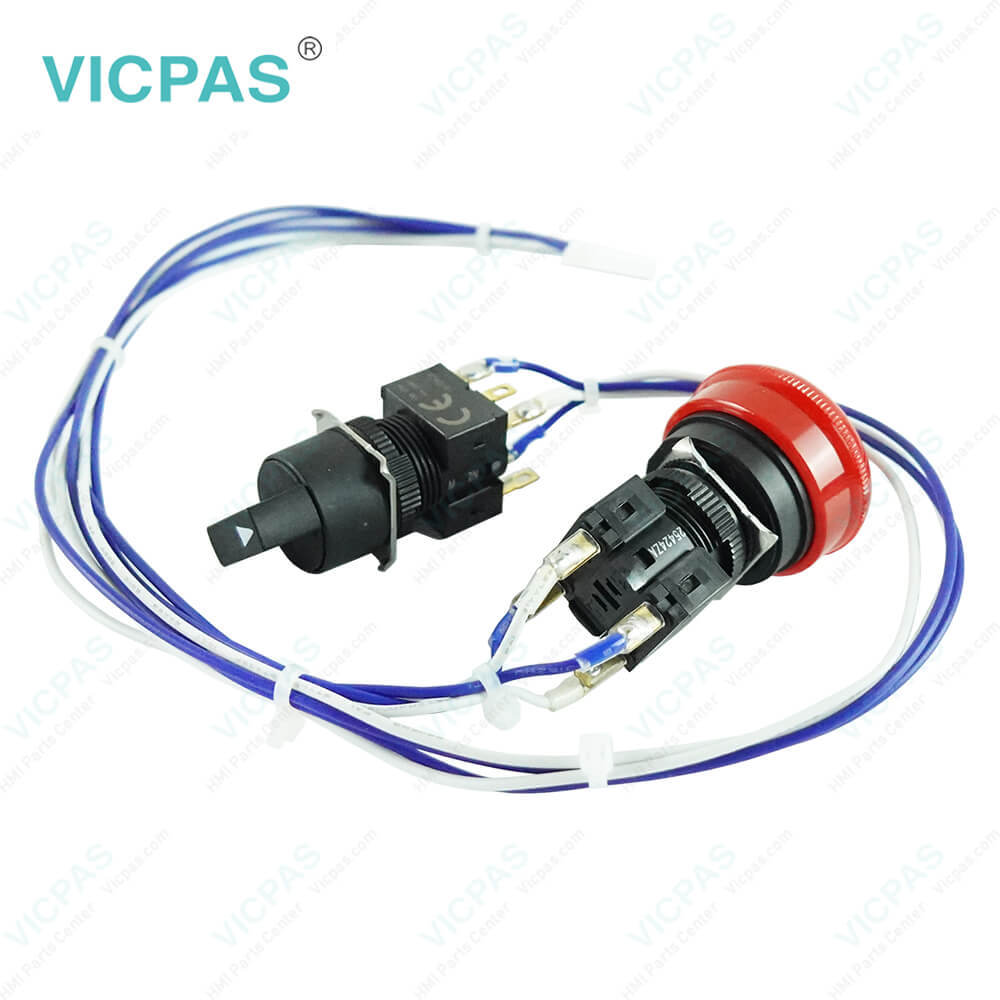 Nachi AXTP-FD0T-EC08 Membrane Switch Plastic Enclosure LCD Display Panel