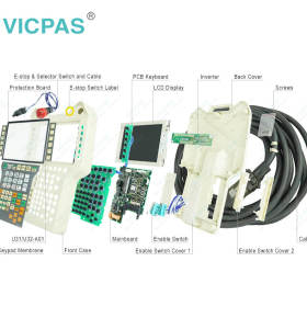 Nachi-Fujikoshi ROP601 Membrane Switch Plastic Enclosure LCD Display Panel