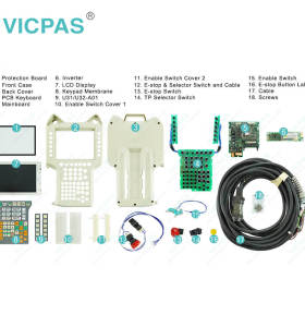 Nachi-Fujikoshi ROP601G-15 Plastic Cover Body Terminal Keypad LCD Display