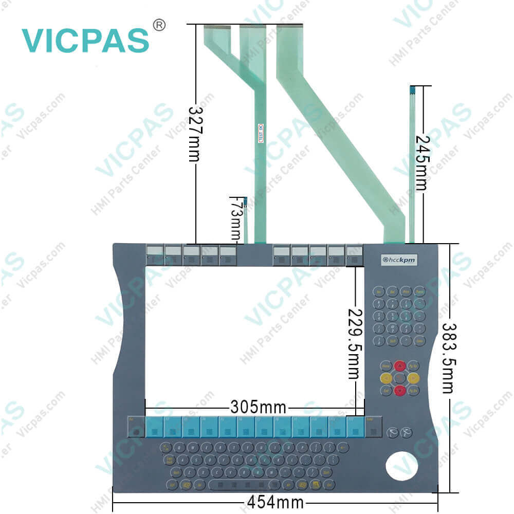 CP7832-1050-0010 CP7832-1165-0001 CP7832-1165-0007 CP7832-1175-0010 Membrane Keypad Touch Panel