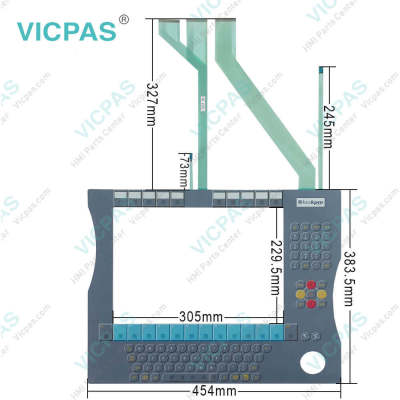 CP7832-1050-0010 CP7832-1165-0001 CP7832-1165-0007 CP7832-1175-0010 Membrane Keypad Touch Panel