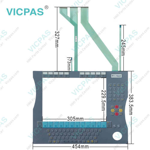 CP7832-1050-0010 CP7832-1165-0001 CP7832-1165-0007 CP7832-1175-0010 Membrane Keypad Touch Panel