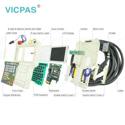 Nachi Fujikoshi RTP 111-15 Membrane Switch Touch Screen Plastic Enclosure LCD Display Panel