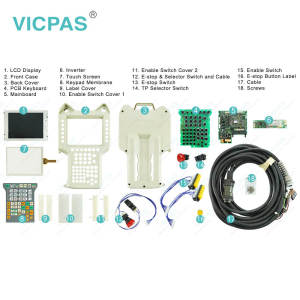 Nachi Fujikoshi RTP111-25 Plastic Housing Membrane Keyboard Touchscreen LCD Screen