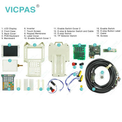 NACHI-FUJIKOSHI RTP111-20 Plastic Cover Body Touch Panel Terminal Keypad LCD Display