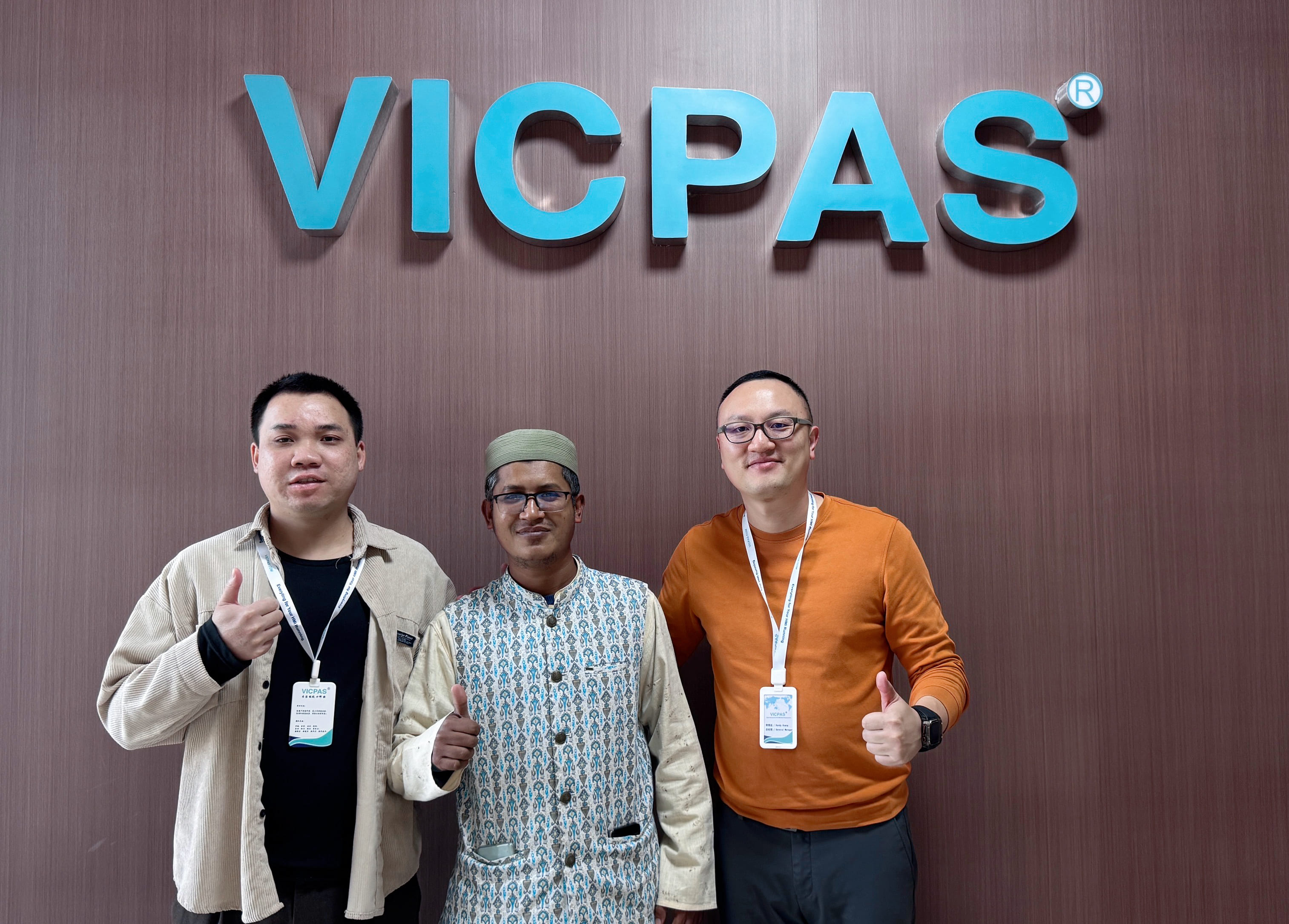 Bangladeshi Customer Visits VICPAS for Product Discussion and Future Cooperation