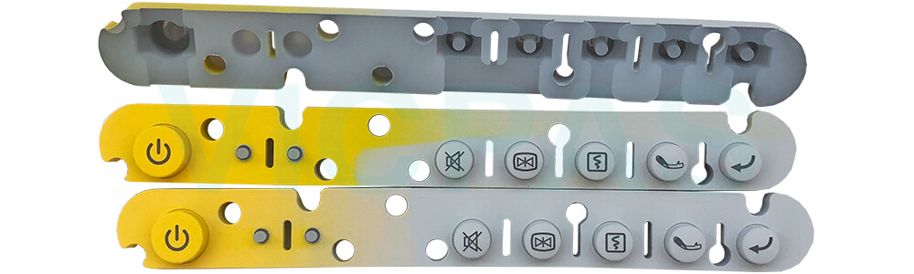 Comen C50 Multi-parameter Patient Monitor Silicone Buttons Keyboard Membrane Repair Replacement Comen C50 Multi-parameter Patient Monitor Silicone Buttons Keyboard Membrane Repair Replacement