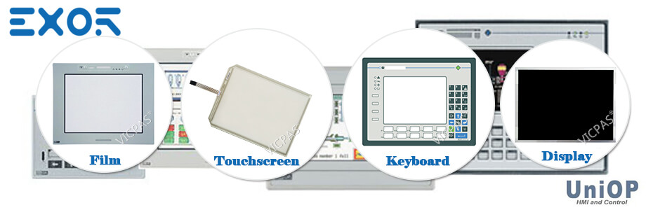 Teine EXOR R&D TMKDR-16-0345 Panel Keyboard Membrane Replacement