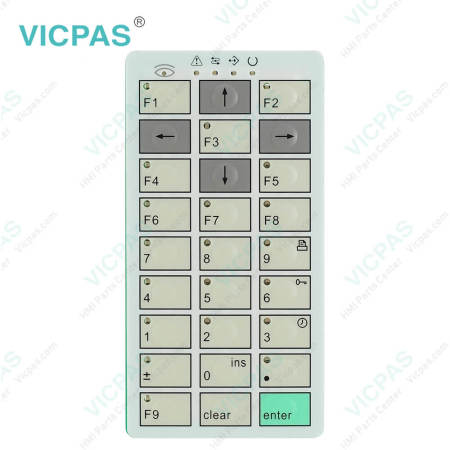 Teine EXOR R&D TMKDR-16-0345 Panel Membrane Keyboard