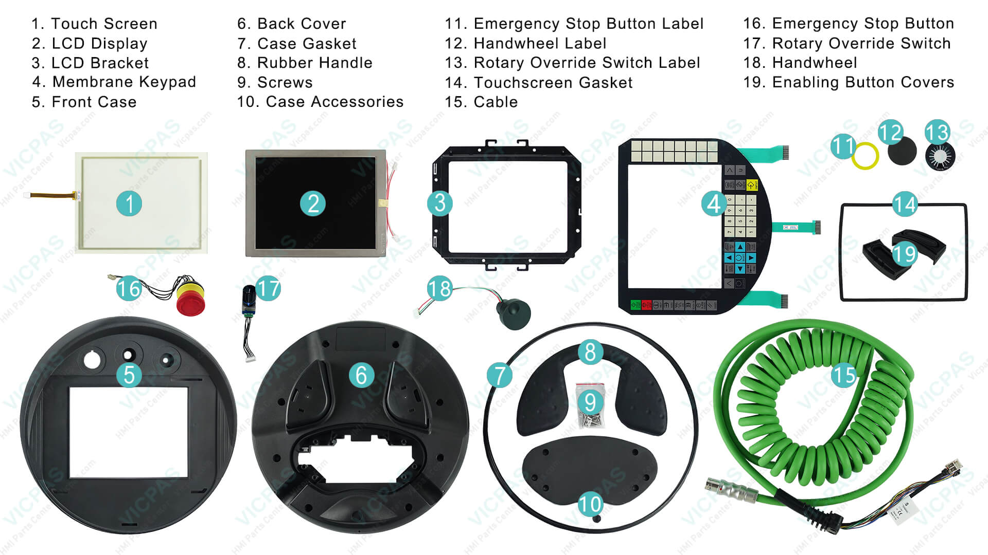 Siemens HT8 Repair Parts | VICPAS