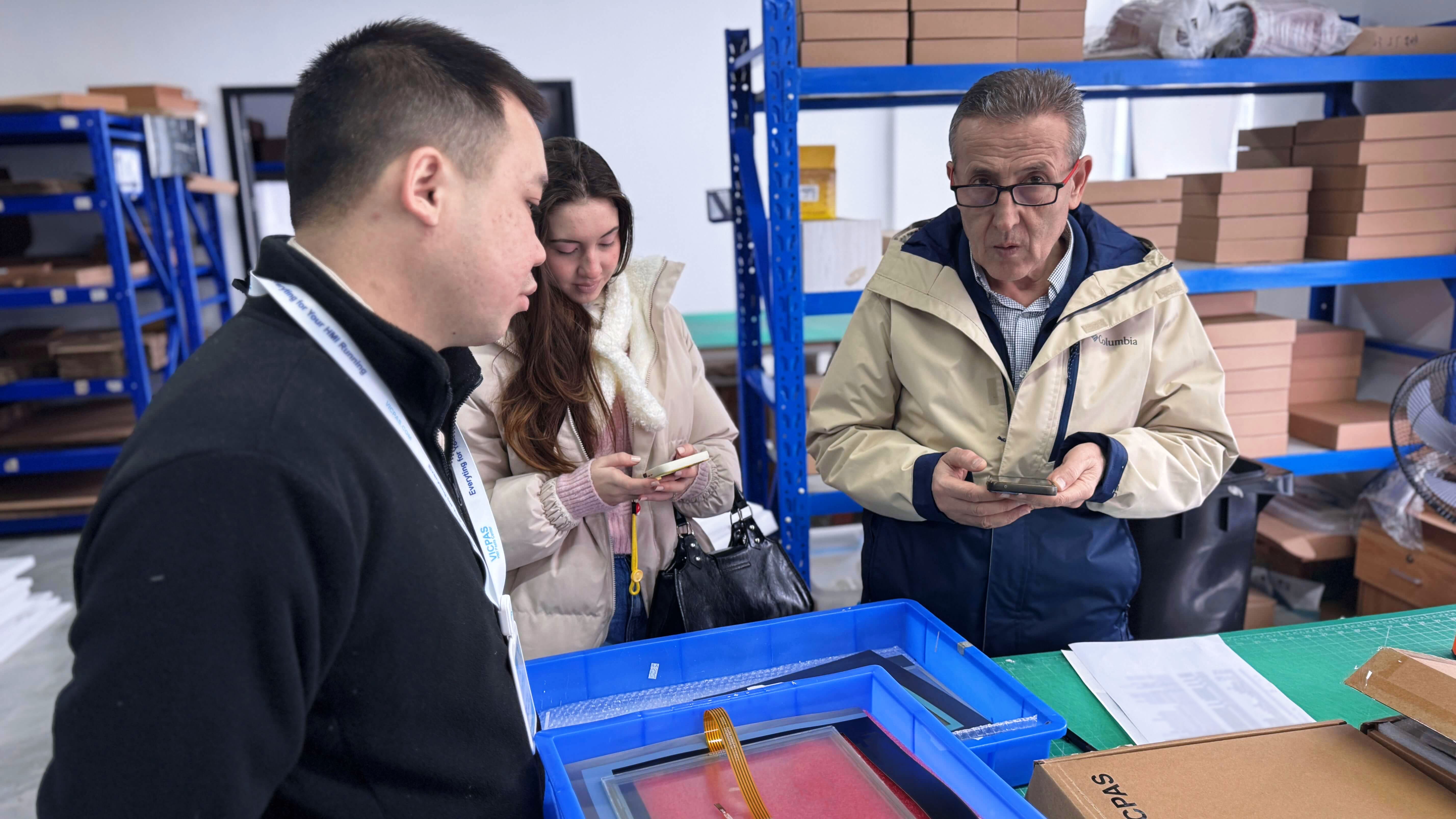 Turkish Customers Visit VICPAS for Industrial Automation Parts Discussion