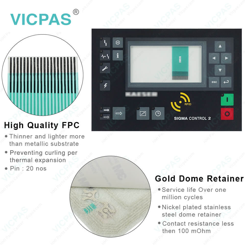 KAESER SIGMA CONTROL 2 PN 7.9700.0 Keyboard Membrane