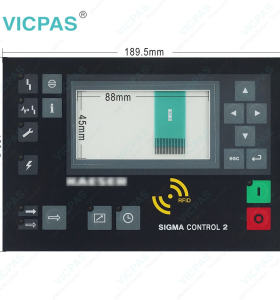 KAESER SIGMA CONTROL 2 PN 7.9700.0 Keyboard Membrane