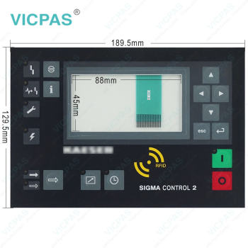 KAESER SIGMA CONTROL 2 PN 7.9700.0 Keyboard Membrane