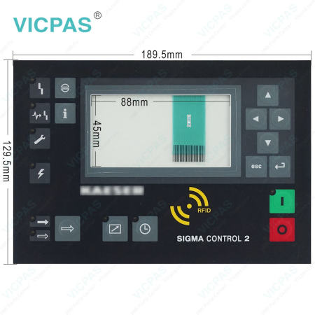 KAESER SIGMA CONTROL 2 PN 7.9700.0 Keyboard Membrane