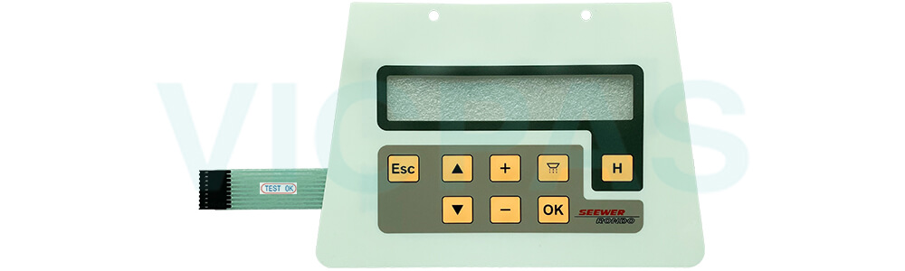 Rondo SFA69 Sheeter SEEWER RONDO Control Panel Keyboard Membrane Replacement