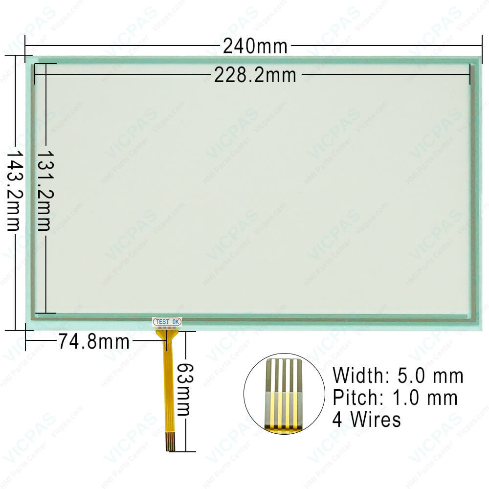 Beijer x2 base 10 v2 Protective Film Touchscreen Repair