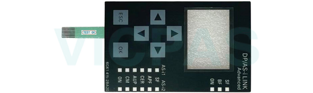 6GK1415-2BA10 6GK1 415-2BA10 SIEMENS SIMATIC NET Keyboard Membrane Replacement 6GK1415-2BA10 6GK1 415-2BA10 SIEMENS SIMATIC NET Keyboard Membrane Replacement