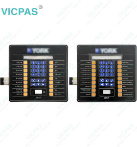 YORK EN-209819 MTC-40200 P-40200X REV A KEYPAD CONTROLLER Membrane Switch Keypad