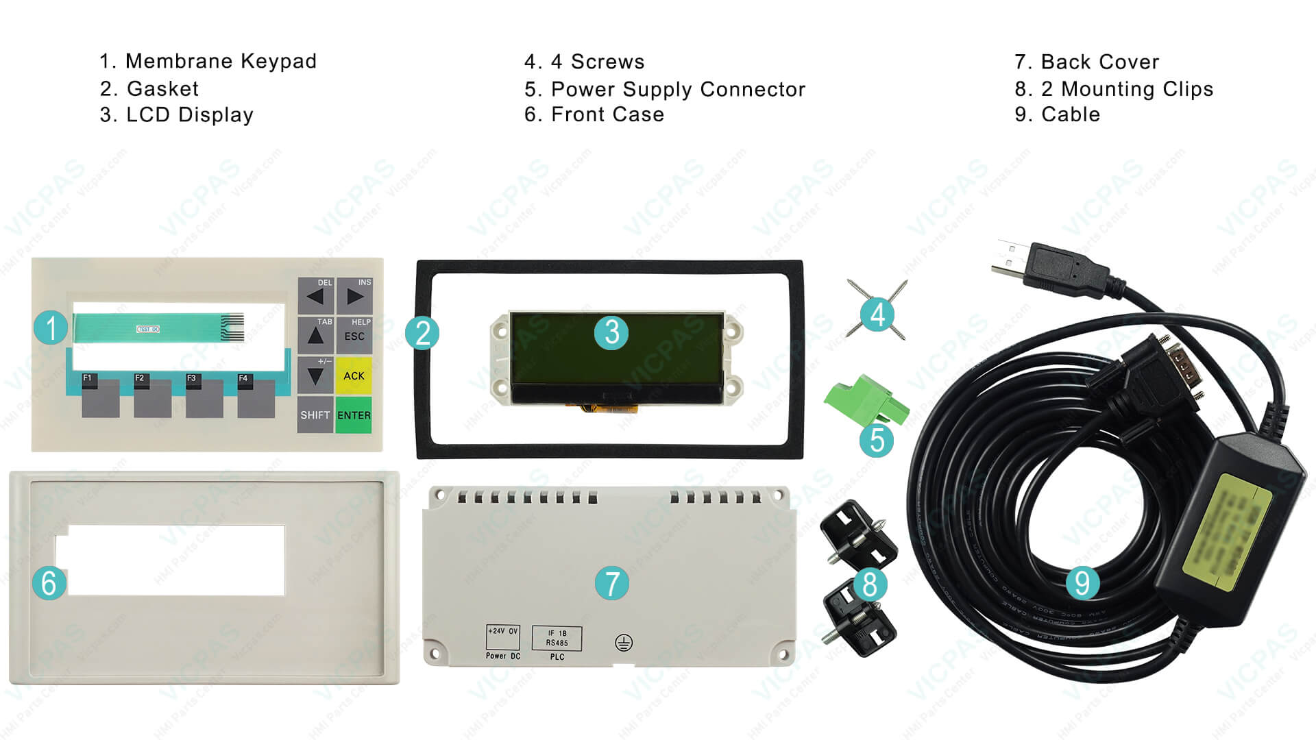 Siemens OP73 Repair Parts | VICPAS