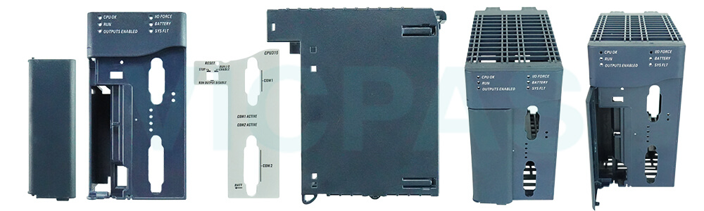 GE PACSystems RX3i Controller PLC IC695CPU315-CG IC695CPU315-CN IC695CPU315-CR Plastic Enclosure Repair Replacement GE PACSystems RX3i Controller IC695CPU315-CG IC695CPU315-CN IC695CPU315-CR Plastic Enclosure Repair Replacement