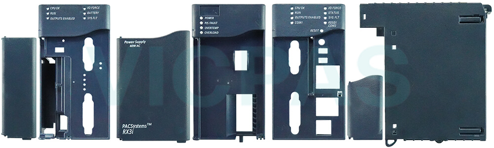 IC695RMX128-DG IC695RMX128-EG IC695RMX128-FH GE PACSystems RX3i Controller Plastic Cover Body Repair Replacement