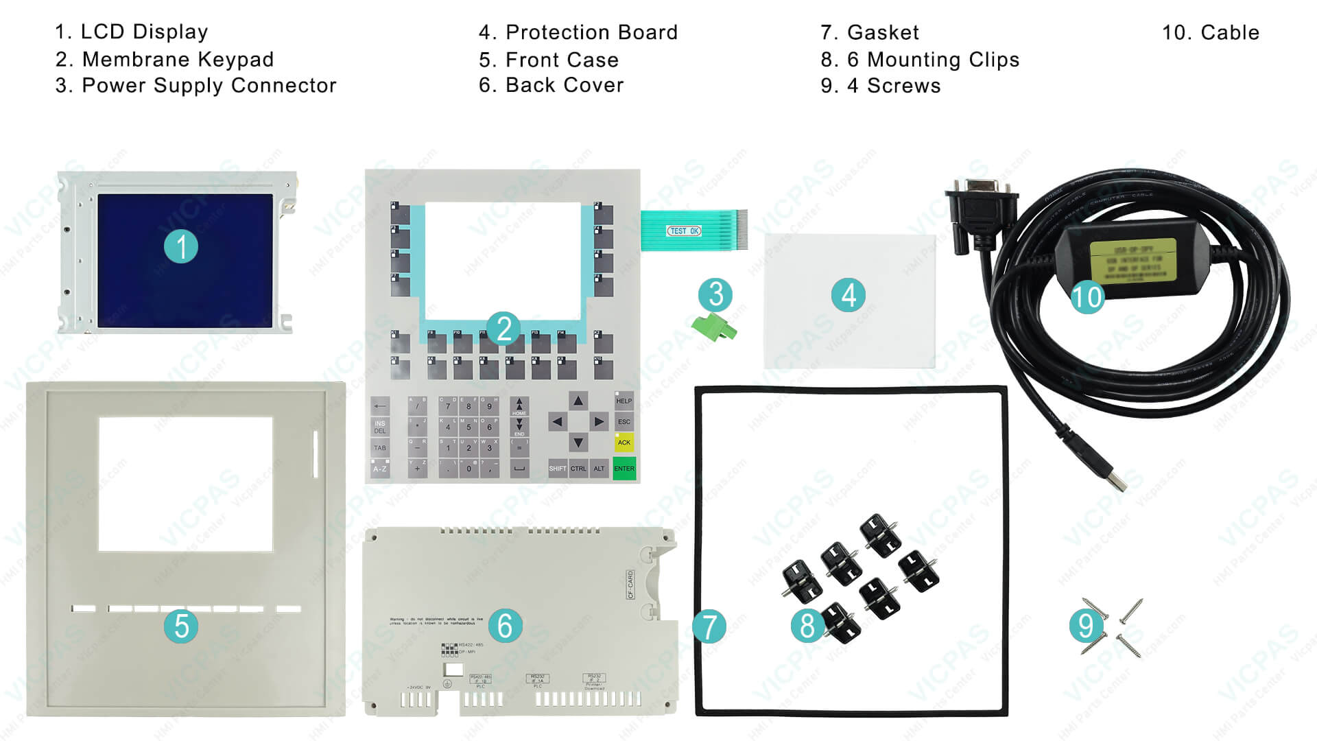 Siemens OP170 Repair Parts | VICPAS