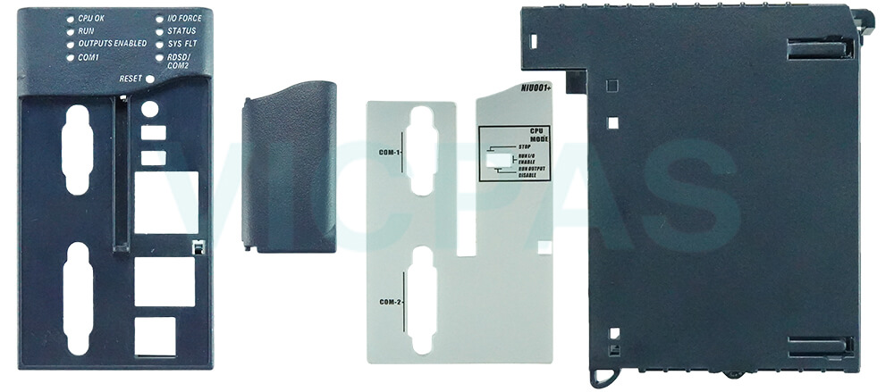 IC695NIU001 IC695NIU001-AAAA IC695NIU001-ABAC GE PACSystems RX3i Controller Plastic Cover Body Repair Replacement