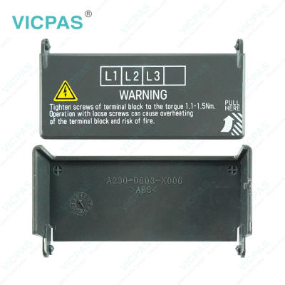 A230-0603-X006 WARNING L1L2L3 Plastic Housing Repair