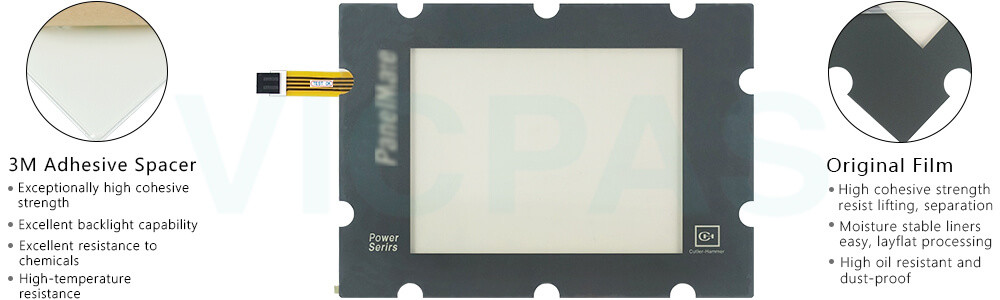 Eaton Cutler-Hammer 1550THX PM 1500 POWER SERIES 92-01879-01/92-01879-02 Touch Screen Panel Protective Film Replacement