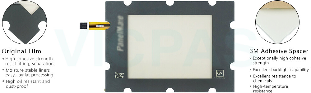 Eaton Cutler-Hammer 1550THX PM 1500 POWER SERIES 92-01805-02 Eaton Cutler-Hammer 1570H PM 1500 Power Series 92-01760-01 Touch Digitizer Glass Protective Film Repair