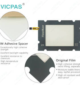 Eaton Cutler-Hammer 1550THX PM 1500 POWER SERIES 92-01805-02 Eaton Cutler-Hammer 1570H PM 1500 Power Series 92-01760-01 Overlay Touch Panel