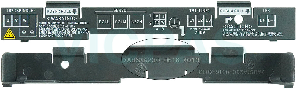 A230-0616-X013 Servo Amplifier Plastic Shell Repair Replacement A230-0616-X013 Servo Amplifier Plastic Shell Repair Replacement