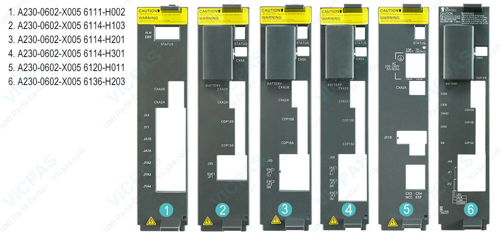 Servo Amplifier PLC A230-0602-X005 Plastic Housing Repair Replacement Servo Amplifier A230-0602-X005 Plastic Housing Repair Replacement