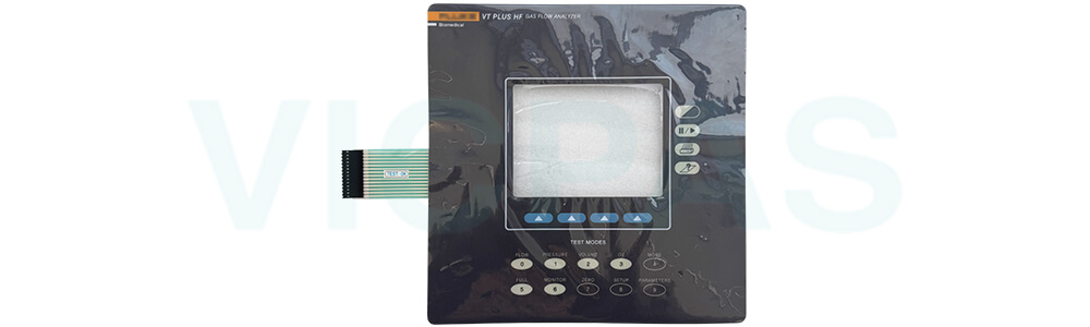 Fluke Biomedical VT Plus HF Gas Flow Analyzer Membrane Keyboard Keypad Repair Replacement