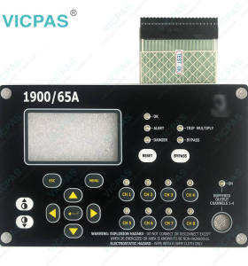 BENTLY 1900/65A 167699-02 06L00RH5 General Purpose Equipment Monitor Membrane Switch Keypad
