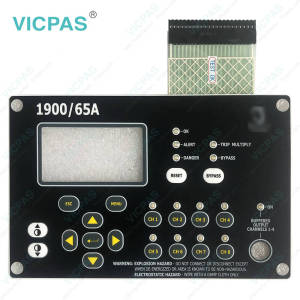BENTLY 1900/65A 167699-02 06L00RH5 General Purpose Equipment Monitor Membrane Switch Keypad