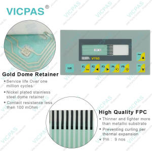ESA Text HMI VT50 VT050 00000 Membrane Keyboard Replacement
