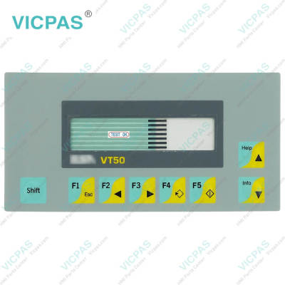 ESA Text HMI VT50 VT050 00000 Membrane Keyboard Replacement