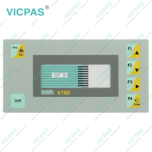 ESA Text HMI VT60 VT06000000 Membrane Switch Replacement
