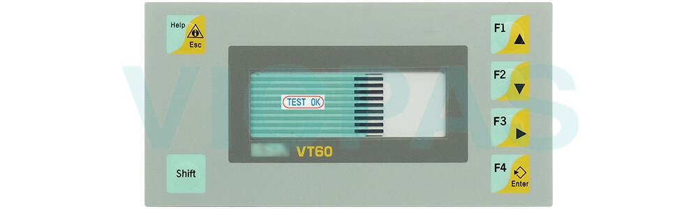 ESA TEXT HMI VT60 VT060000CN Membrane Keyboard Repair Replacement