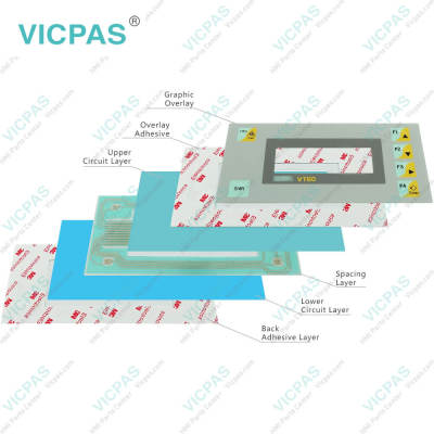 ESA Text HMI VT60 VT06000000 Membrane Switch Replacement